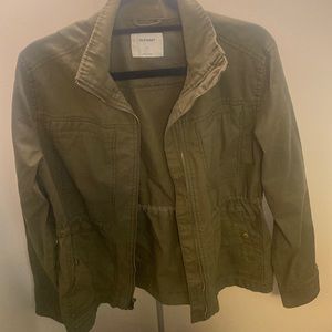Dark green canvas jacket